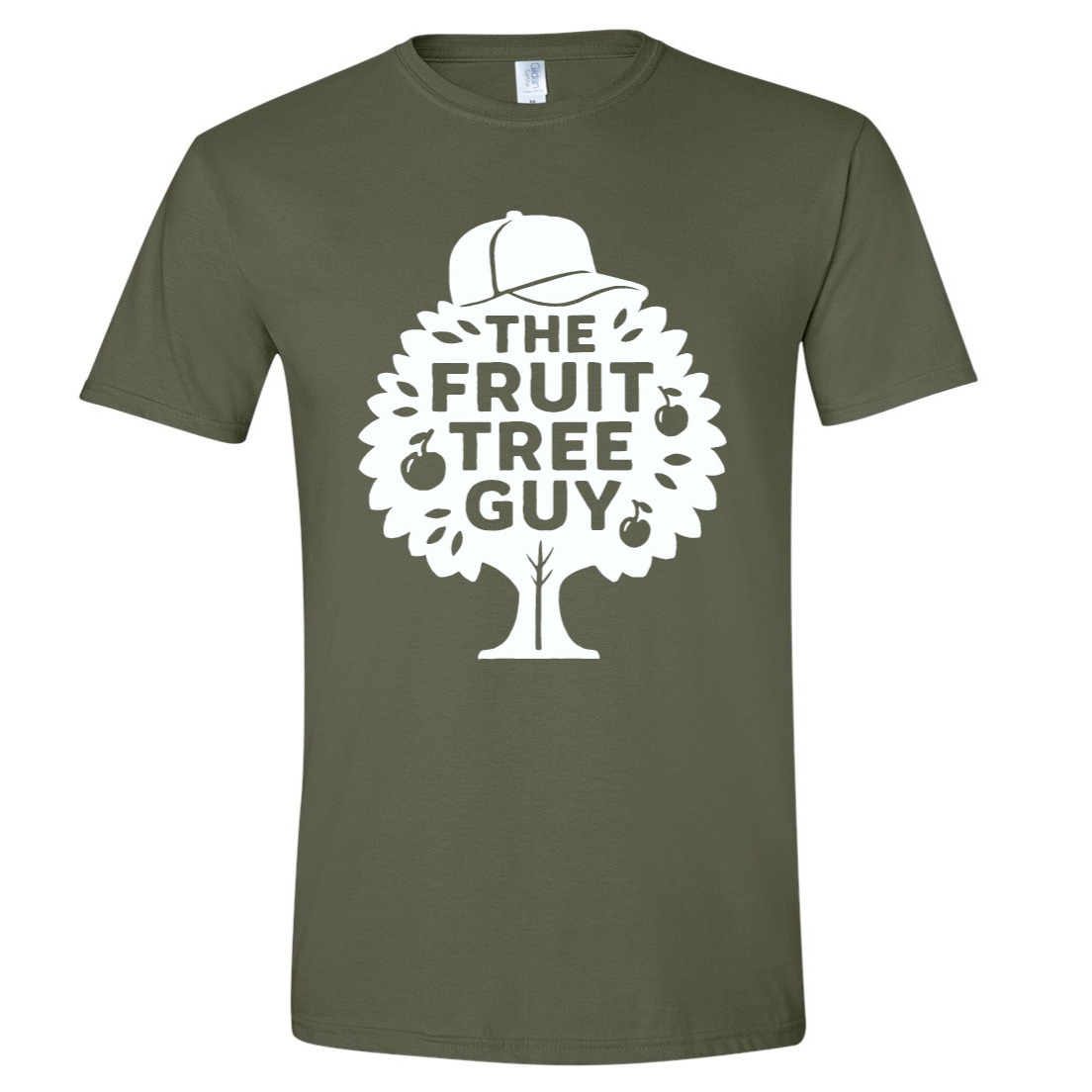 Fruit Tree Guy Shirt Military Green
